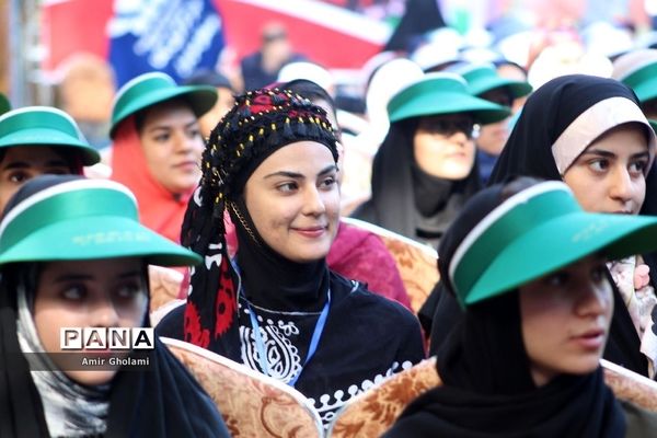پانزدهمین اردوی ملی دانش‌آموزان دختر مناطق مرزی کشور