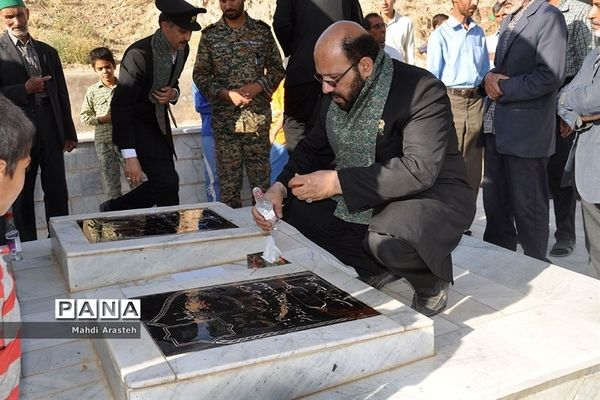 کاروان زیرسایه خورشید درآستان مقدس امام زاده سید مرتضی روستای سیدان شهرستان درمیان