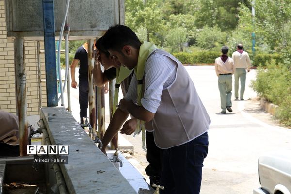 اولین روز از اردوی استانی پیشتازان