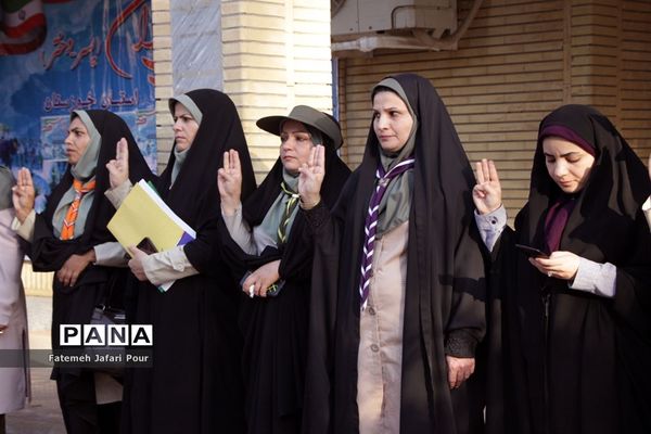 پیش اردوی ملی پیشتازان دختران خوزستان