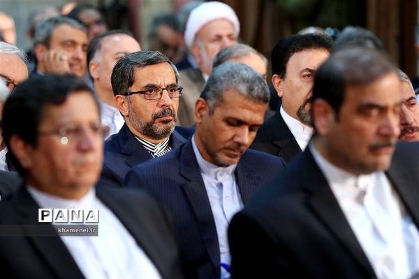 دیدار وزیر امور خارجه، سفیران و مسئولان نمایندگی‌های ایران در خارج از کشور با مقام معظم رهبری