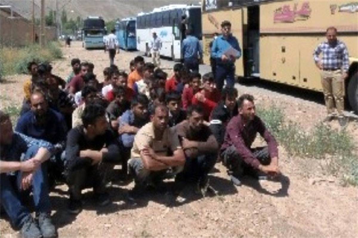 دستگیری ۵۷۰ تبعه خارجی در مرز مشترک ایران و ترکیه