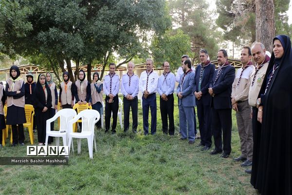 بازدید مسئولان اداره کل آموزش و پرورش کل فارس از اردو دختران پیشتاز