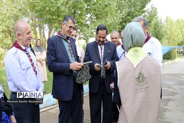 بازدید مسئولان اداره کل آموزش و پرورش کل فارس از اردو دختران پیشتاز