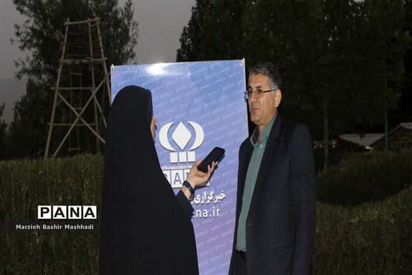 بازدید مسئولان اداره کل آموزش و پرورش کل فارس از اردو دختران پیشتاز