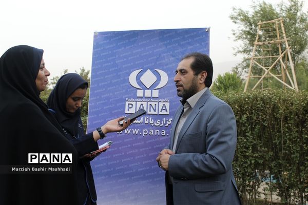 بازدید مسئولان اداره کل آموزش و پرورش کل فارس از اردو دختران پیشتاز