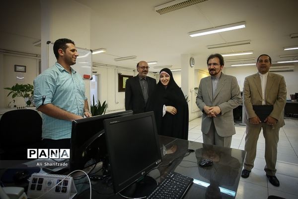 حضور سخنگوی وزارت امورخارجه در خبرگزاری پانا