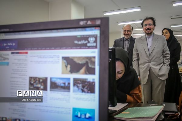 حضور سخنگوی وزارت امورخارجه در خبرگزاری پانا