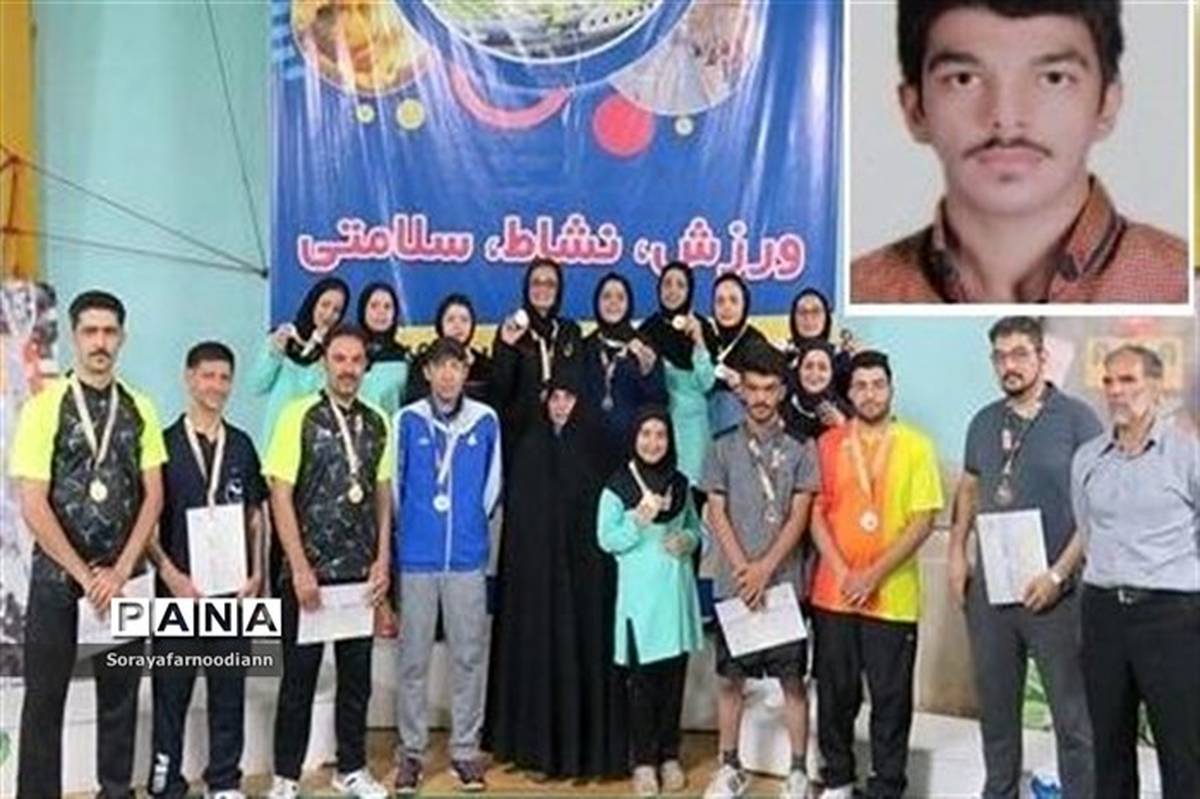 دانش آموز بجنوردی دو مقام اول و سوم در مسابقات کشوری بدمینتون را کسب کرد
