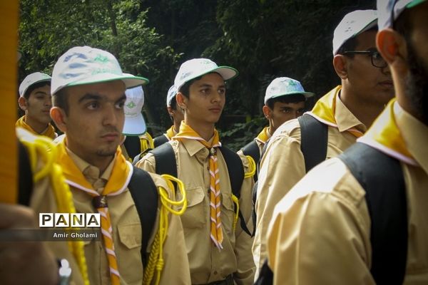 حضور دانش آموزان شهرستانهای استان تهران در اردوی ملی پیشتازان