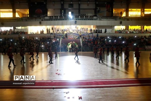 مراسم افتتاحیه سی و پنجمین دوره  مسابقات ورزشی دانش آموزان پسر سراسر کشور