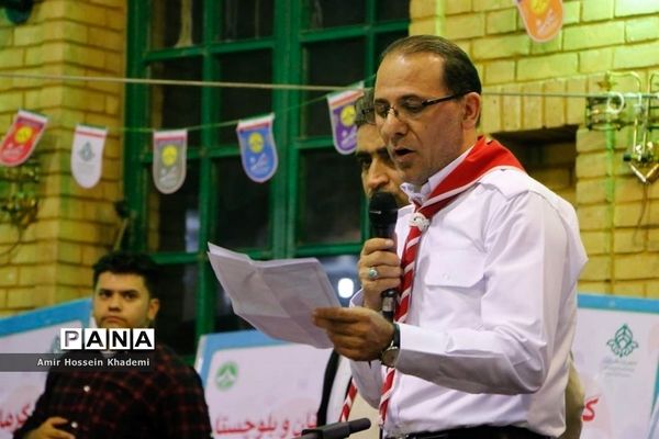حضور سید حسن خمینی در هشتمین اردوی ملی پیشتازان