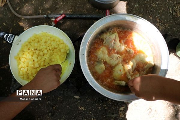 افتتاحیه اردوی دانش‌آموزی پسران