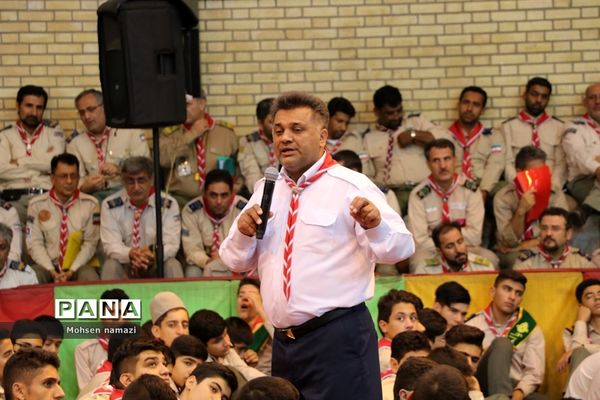 افتتاحیه اردوی دانش‌آموزی پسران