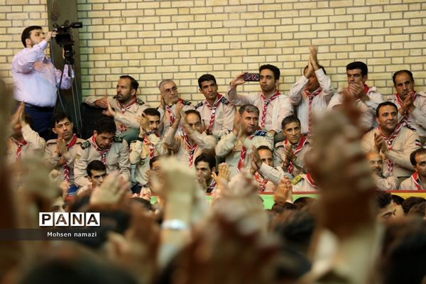 افتتاحیه اردوی دانش‌آموزی پسران