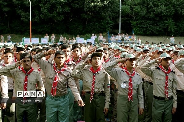 دومین روز از هشتمین اردوی ملی پیشتازان، اعضا و مربیان