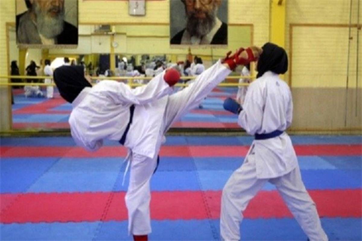 درخشش بانوان البرزی در مسابقات کاراته کشور