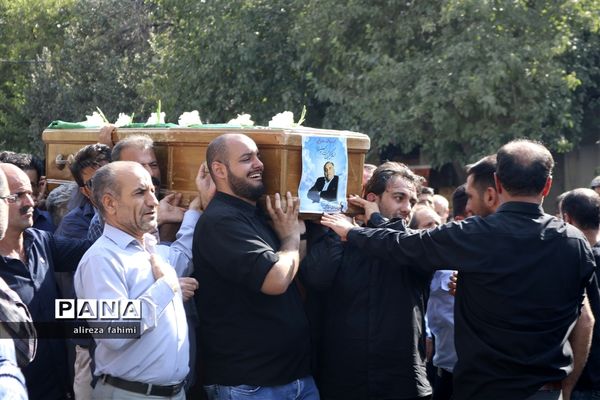 مراسم تشییع پیکر پاک شهید حسن ترکمان