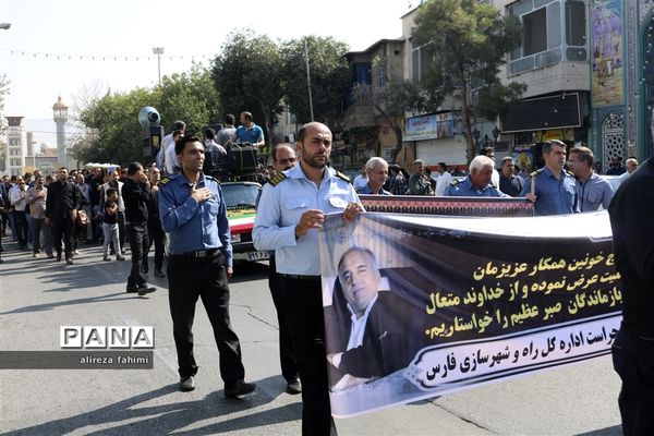 مراسم تشییع پیکر پاک شهید حسن ترکمان