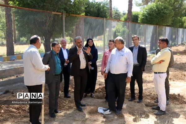 ایجاد باغ پرندگان در اردوگاه شهید آیت الله دستغیب شیراز