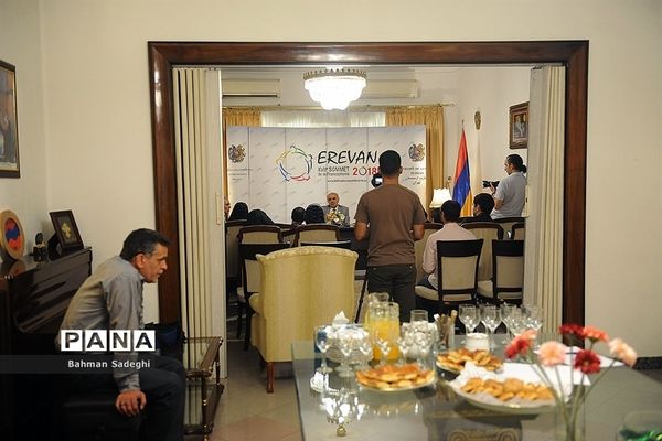 نشست خبری سفیر ارمنستان
