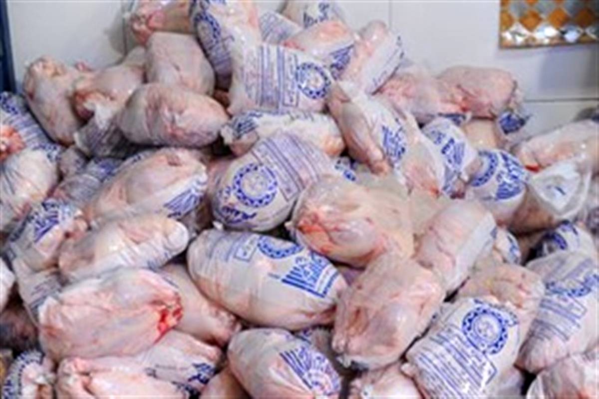 توزیع مرغ منجمد دولتی در استان گلستان