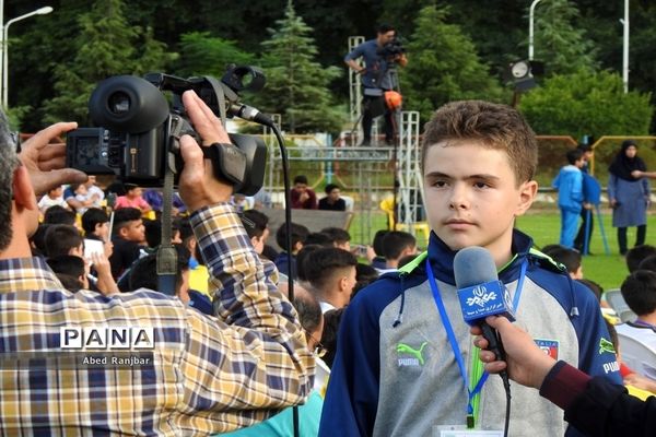 آیین افتتاحیه مسابقات ورزشی دانش‌آموزان پسر سراسر کشور در رامسر