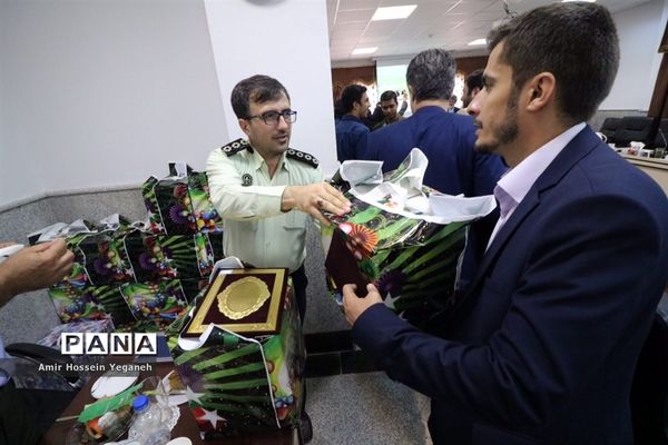 تقدیر از خبرنگاران حوزه نیروی انتظامی در روز خبرنگار