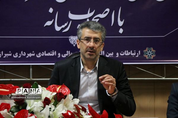 نشست خبری معاون مالی و اقتصادی شهرداری شیراز