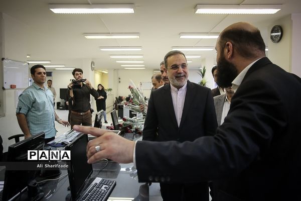 بازدید وزیر آموزش و پرورش از خبرگزاری پانا به مناسبت روز خبرنگار