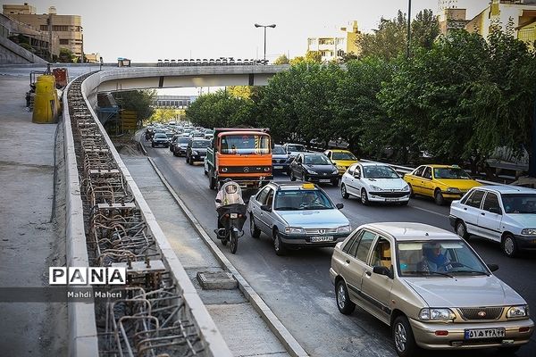 بازدید شهردار تهران از پروژه‌های آرش-اسفندیار و اتوبان صیاد شیرازی