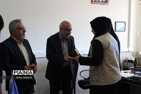 تقدیر مدیر سازمان دانش آموزی البرز از خبرنگاران پانا به مناسبت روز خبرنگار