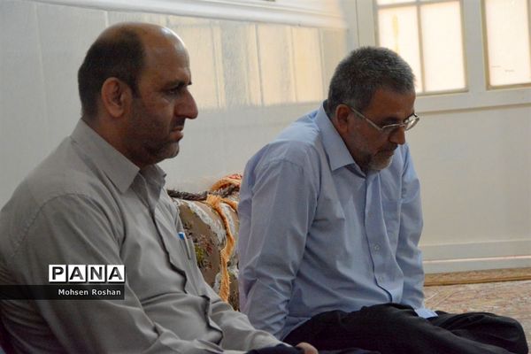 دیدار و تجلیل از آزاده فرهنگی سید جواد حسینی مقدم روستای سربست منطقه سعدآباد
