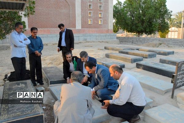 دیدار و تجلیل از آزاده فرهنگی سید جواد حسینی مقدم روستای سربست منطقه سعدآباد