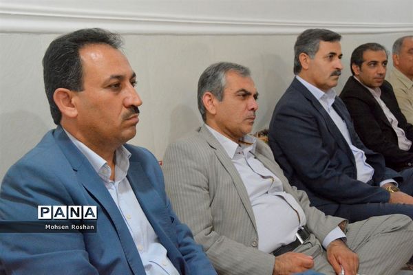 دیدار و تجلیل از آزاده فرهنگی سید جواد حسینی مقدم روستای سربست منطقه سعدآباد