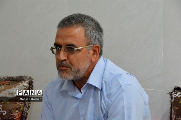 دیدار و تجلیل از آزاده فرهنگی سید جواد حسینی مقدم روستای سربست منطقه سعدآباد