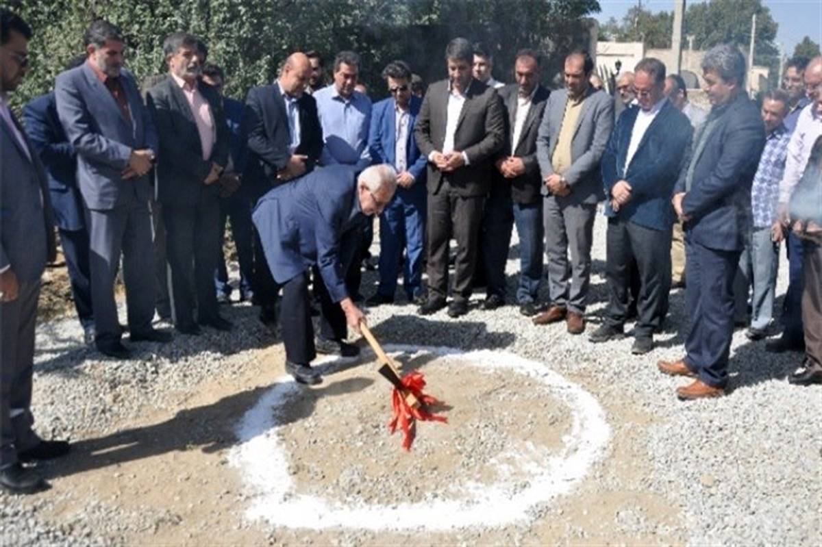 کلنگ احداث هنرستان  خیرسازدر شهریار زده شد