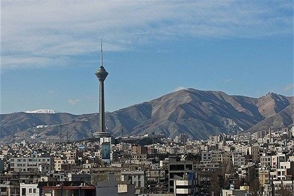 کیفیت هوای تهران با شاخص 70 سالم است