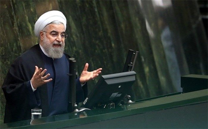 روحانی در صحن مجلس: هیچ‌کس فکر نکند امروز آغاز شکاف بین دولت و مجلس است