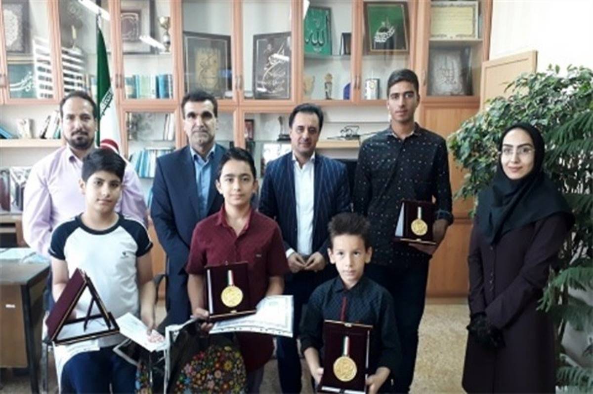 افتخارآفرینی دانش آموزان ابتدایی پاکدشت در جشنواره کشوری پاکدشت