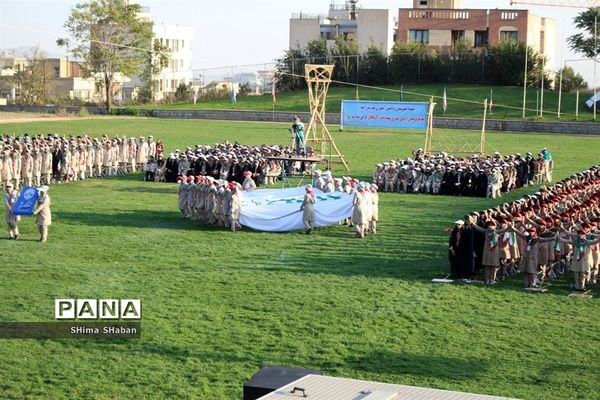 حضور دانش آموزان خراسان رضوی در اردوی ملی پیشتازان