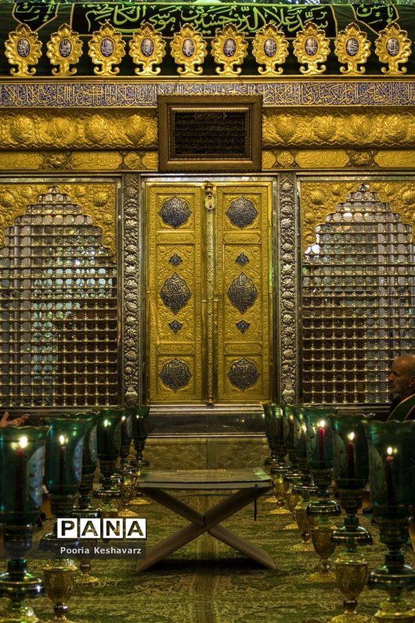 مراسم غبار روبی حرم مطهر حضرت سیدعلاالدین حسین(ع)