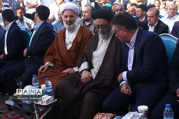 مراسم افتتاح  پارک سجادیه و میادین ورزشی در تبریز