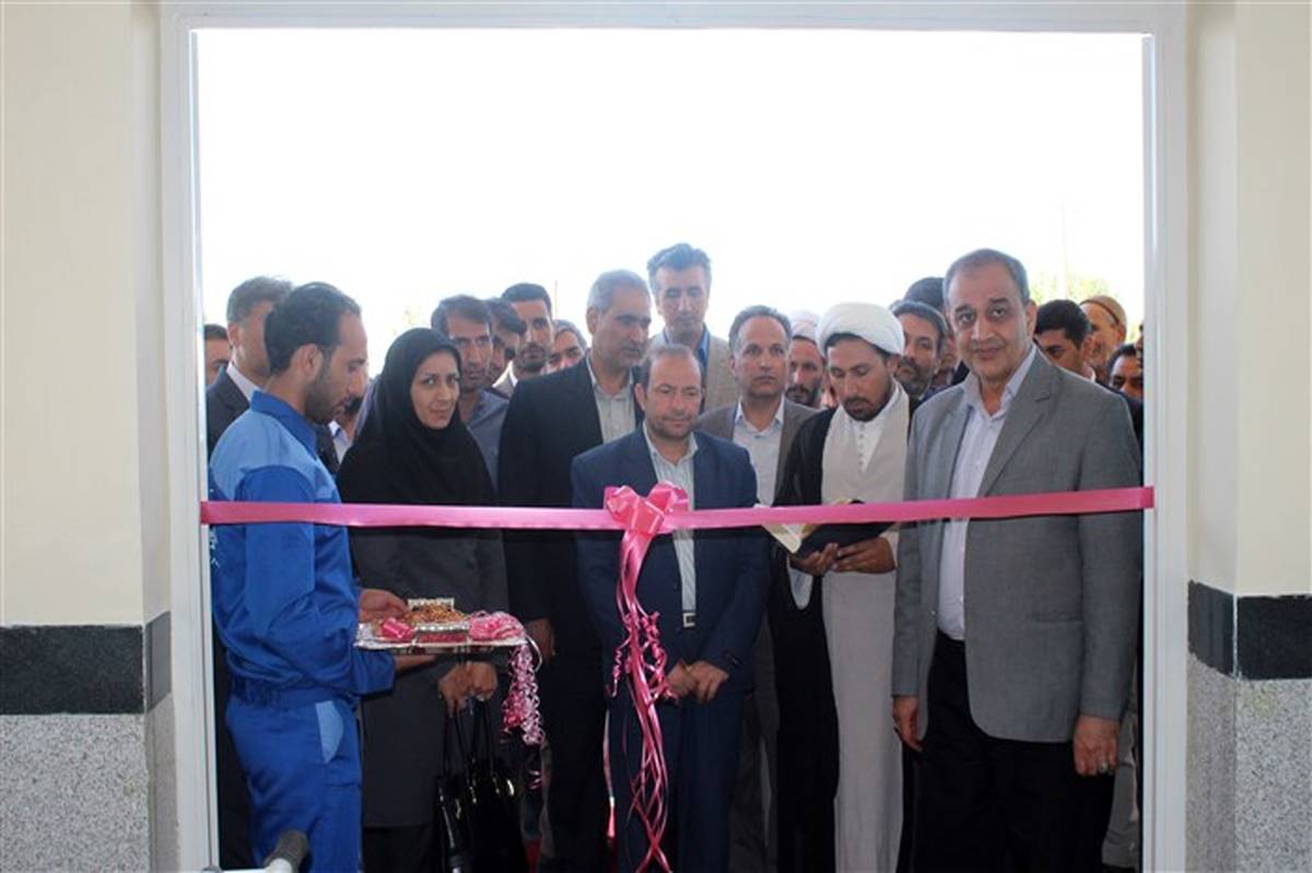 مرکز خدمات جامع سلامتِ روستای حمیدآباد نیشابور  افتتاح شد