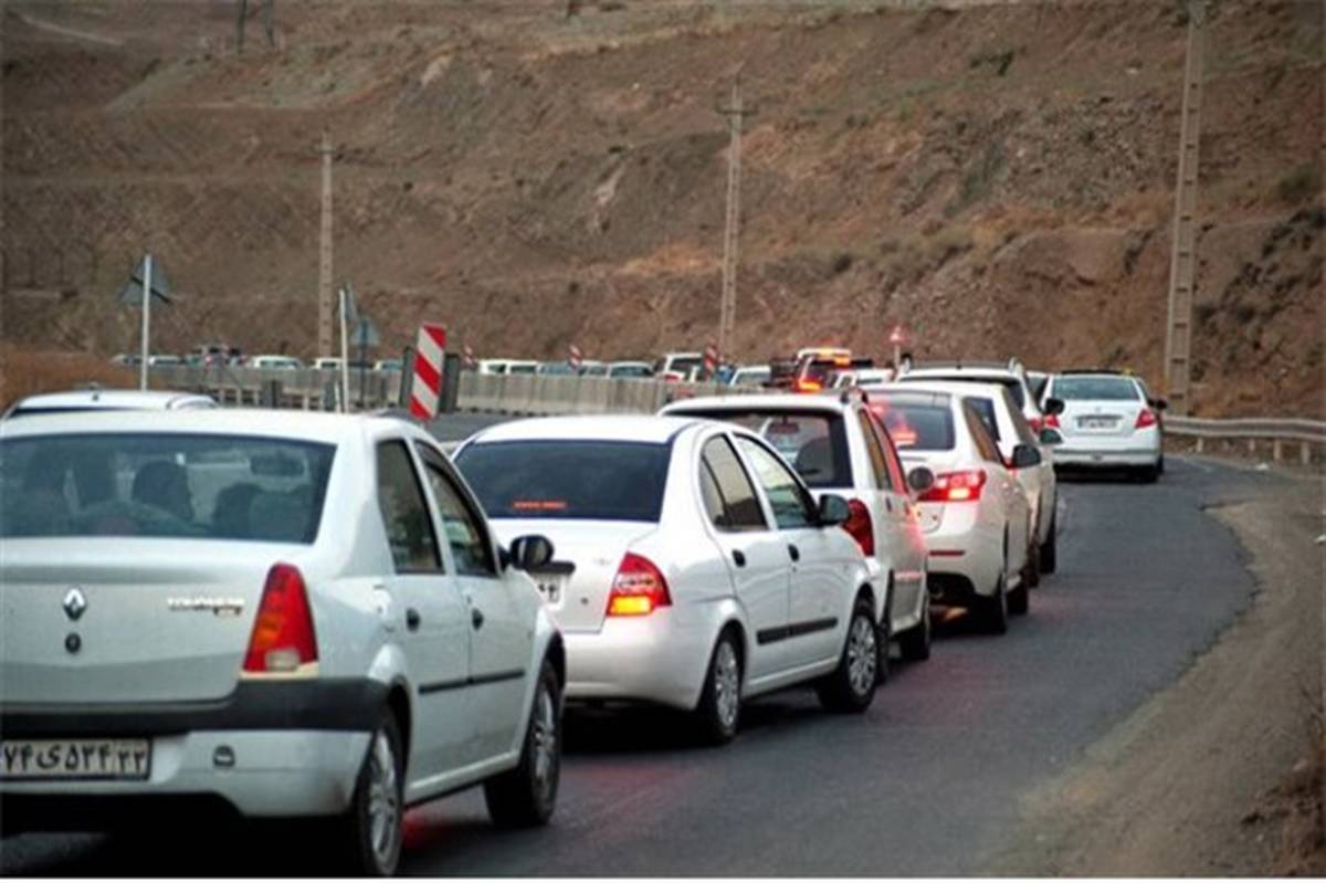 ترافیک سنگین در آزادراه‌های قزوین - کرج و کرج- تهران