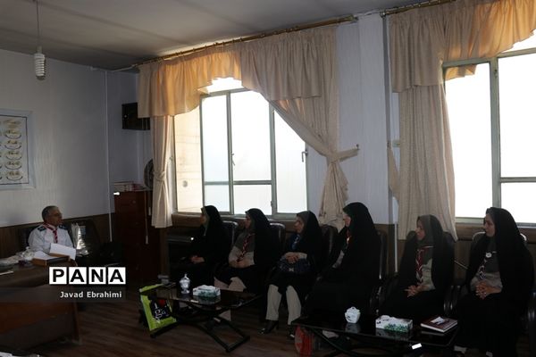 پیش اردوی دانش آموزان دختر پیشتاز خراسان رضوی شرکت کننده در اردوی ملی