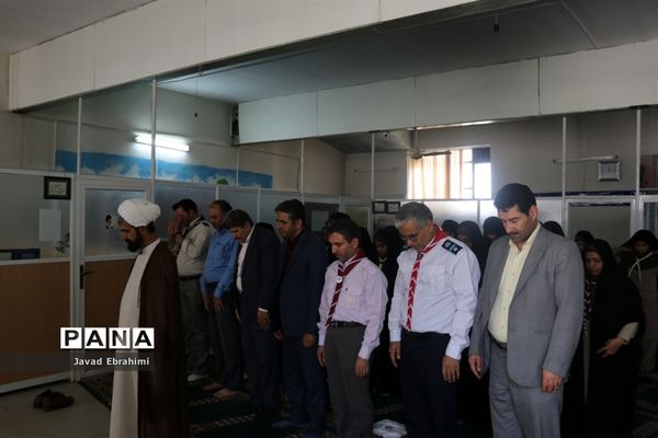 پیش اردوی دانش آموزان دختر پیشتاز خراسان رضوی شرکت کننده در اردوی ملی
