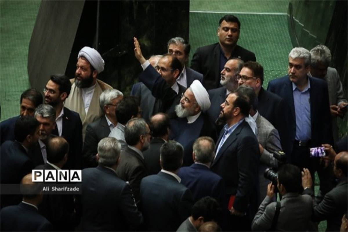 نظر نهایی هیات رئیسه مجلس: سوال از روحانی به قوه قضائیه ارسال نمی شود