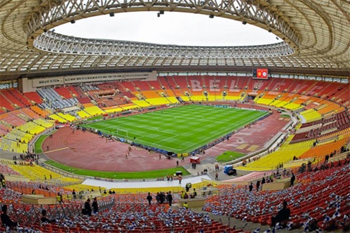 کشف پوسته انفجاری در استادیوم لوژنیکی مسکو