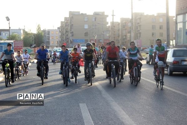 همایش مردمی سه‌شنبه های بدون خودرو در اسلامشهر